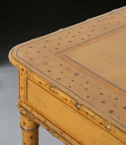 REGENCY DECORATED SIDE TABLE - ADDITIONAL PHOTO 5