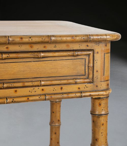REGENCY DECORATED SIDE TABLE - ADDITIONAL PHOTO 7