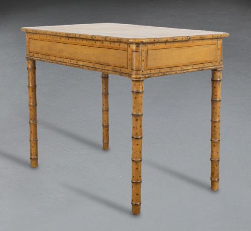 REGENCY DECORATED SIDE TABLE - ADDITIONAL PHOTO 8
