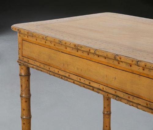 REGENCY DECORATED SIDE TABLE - ADDITIONAL PHOTO 9