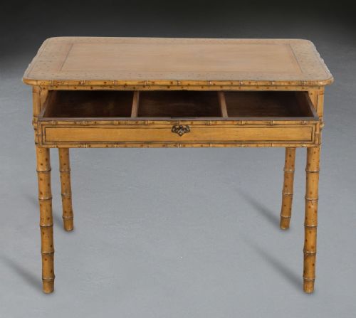 REGENCY DECORATED SIDE TABLE - ADDITIONAL PHOTO 13