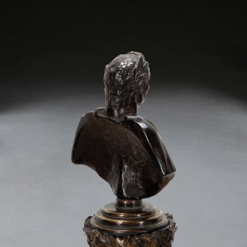 PAIR OF 19TH CENTURY GRAND TOUR BRONZE COLUMNS - ADDITIONAL PHOTO 6