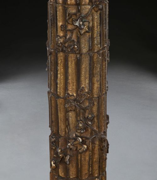 PAIR OF 19TH CENTURY GRAND TOUR BRONZE COLUMNS - ADDITIONAL PHOTO 8