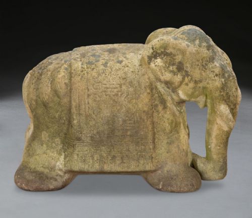 EARLY 20TH CENTURY TERRACOTTA ELEPHANT SCULPTURE - ADDITIONAL PHOTO 7