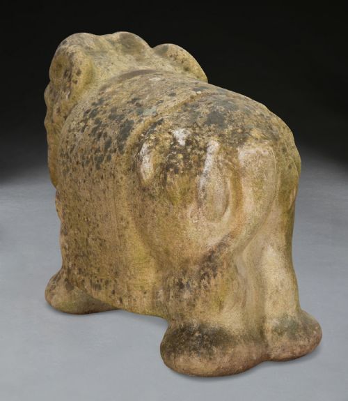 EARLY 20TH CENTURY TERRACOTTA ELEPHANT SCULPTURE - ADDITIONAL PHOTO 10