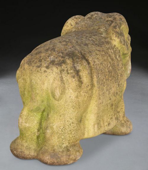 EARLY 20TH CENTURY TERRACOTTA ELEPHANT SCULPTURE - ADDITIONAL PHOTO 13
