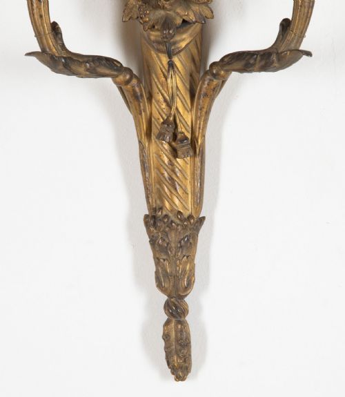 SET OF FOUR 19TH CENTURY ORMOLU WALL LIGHTS - ADDITIONAL PHOTO 9