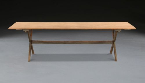 LONG 19TH CENTURY TAVERN TABLE - ADDITIONAL PHOTO 1