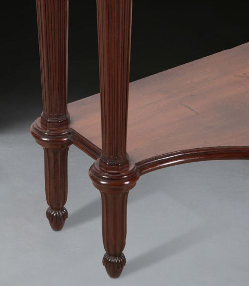 REGENCY MAHOGANY SERVING TABLE - ADDITIONAL PHOTO 7