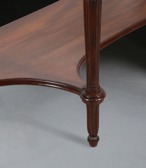 REGENCY MAHOGANY SERVING TABLE - ADDITIONAL PHOTO 8