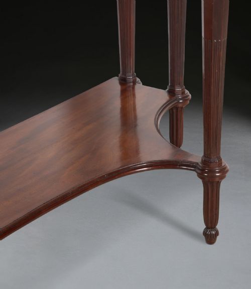 REGENCY MAHOGANY SERVING TABLE - ADDITIONAL PHOTO 9