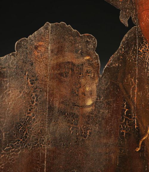 A RARE 18TH CENTURY LIFESIZE DUMMY BOARD OF GENTLEMAN AND MONKEY - ADDITIONAL PHOTO 3
