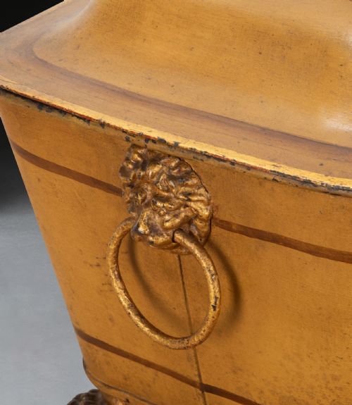 REGENCY DECORATED COAL BIN - ADDITIONAL PHOTO 4
