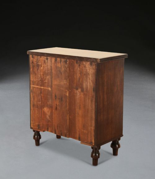 REGENCY MAHOGANY APPRENTICE CHEST - ADDITIONAL PHOTO 8