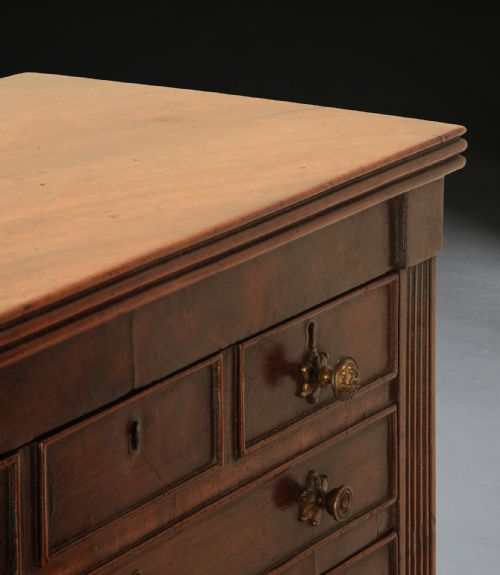 REGENCY MAHOGANY APPRENTICE CHEST - ADDITIONAL PHOTO 14
