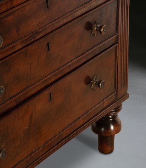 REGENCY MAHOGANY APPRENTICE CHEST - ADDITIONAL PHOTO 15