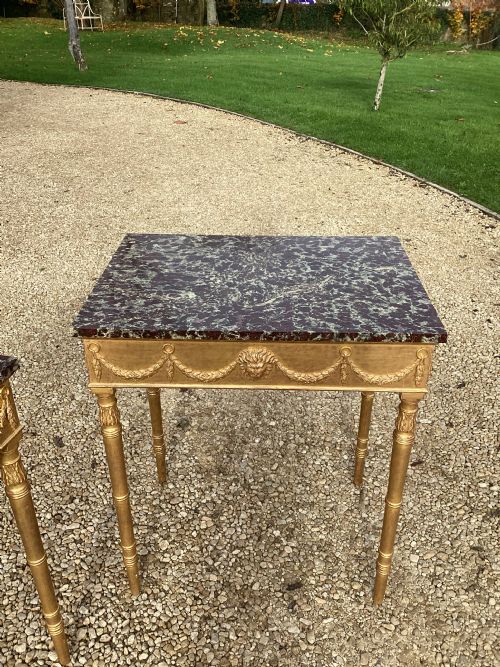 PAIR OF EARLY C19TH SWEDISH PIER TABLES - ADDITIONAL PHOTO 7