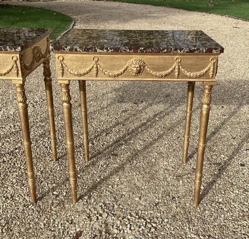 PAIR OF EARLY C19TH SWEDISH PIER TABLES - ADDITIONAL PHOTO 19