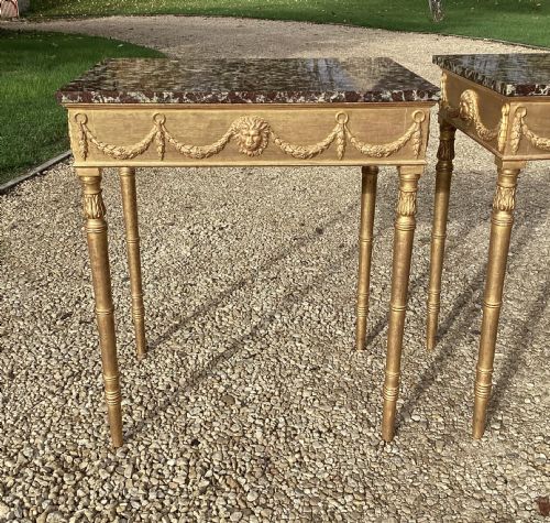 PAIR OF EARLY C19TH SWEDISH PIER TABLES - ADDITIONAL PHOTO 20