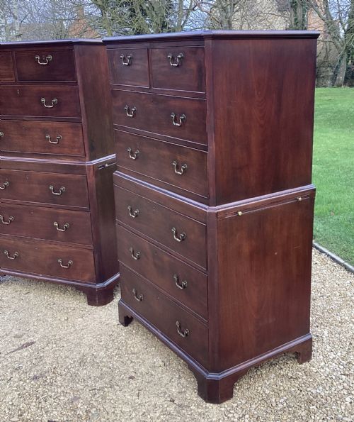 RARE PAIR OF GEO II CHEST ON CHESTS - ADDITIONAL PHOTO 1