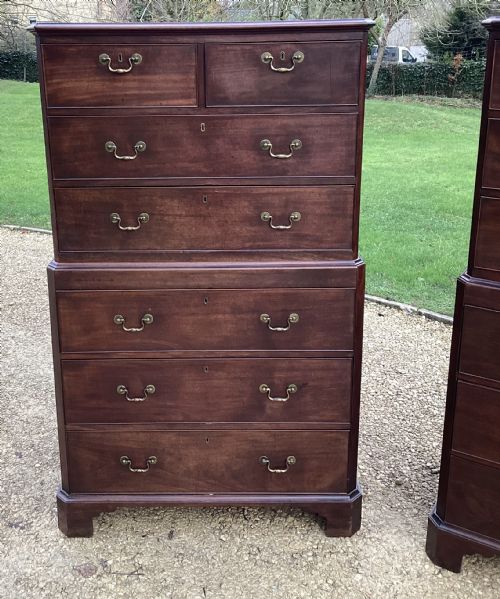 RARE PAIR OF GEO II CHEST ON CHESTS - ADDITIONAL PHOTO 3