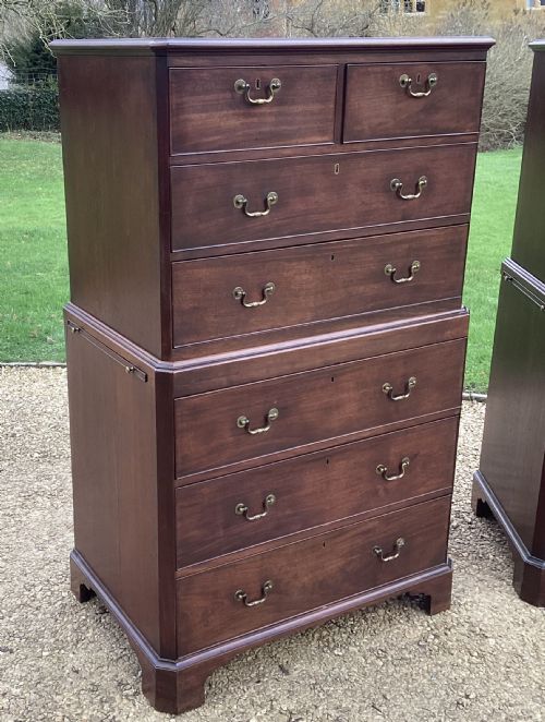 RARE PAIR OF GEO II CHEST ON CHESTS - ADDITIONAL PHOTO 5