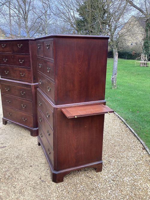 RARE PAIR OF GEO II CHEST ON CHESTS - ADDITIONAL PHOTO 7