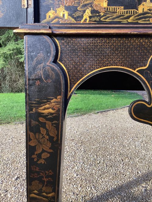 REGENCY CHINOISERIE CABINET ON STAND - ADDITIONAL PHOTO 19