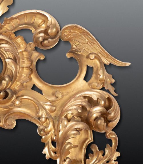 LARGE 19TH CENTURY ITALIAN MIRROR - ADDITIONAL PHOTO 3
