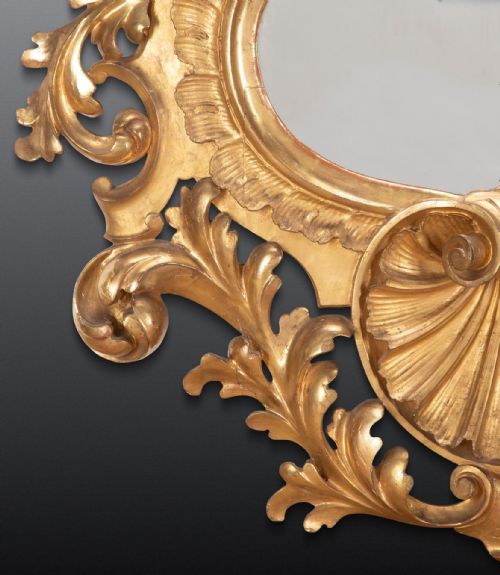 LARGE 19TH CENTURY ITALIAN MIRROR - ADDITIONAL PHOTO 5