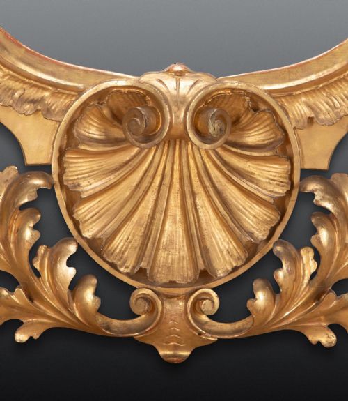 LARGE 19TH CENTURY ITALIAN MIRROR - ADDITIONAL PHOTO 6