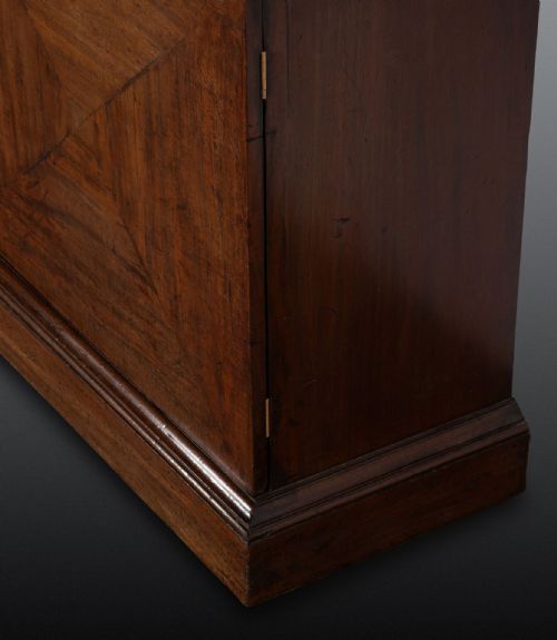 18TH CENTURY GEORGE III MAHOGANY LIBRARY BOOKCASE - ADDITIONAL PHOTO 11