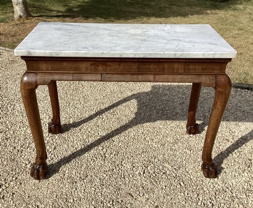 IMPRESSIVE 18TH CENTURY IRISH CONSOLE TABLE - ADDITIONAL PHOTO 2