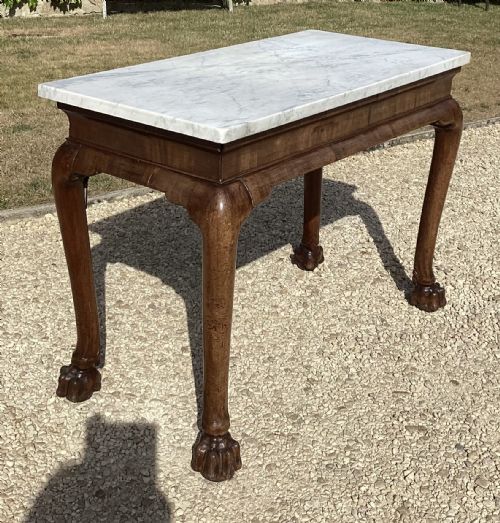 IMPRESSIVE 18TH CENTURY IRISH CONSOLE TABLE - ADDITIONAL PHOTO 4
