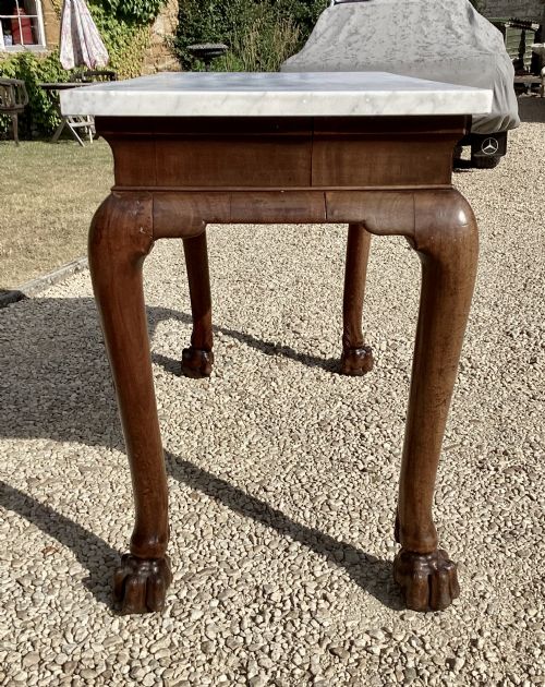 IMPRESSIVE 18TH CENTURY IRISH CONSOLE TABLE - ADDITIONAL PHOTO 6
