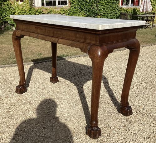 IMPRESSIVE 18TH CENTURY IRISH CONSOLE TABLE - ADDITIONAL PHOTO 14