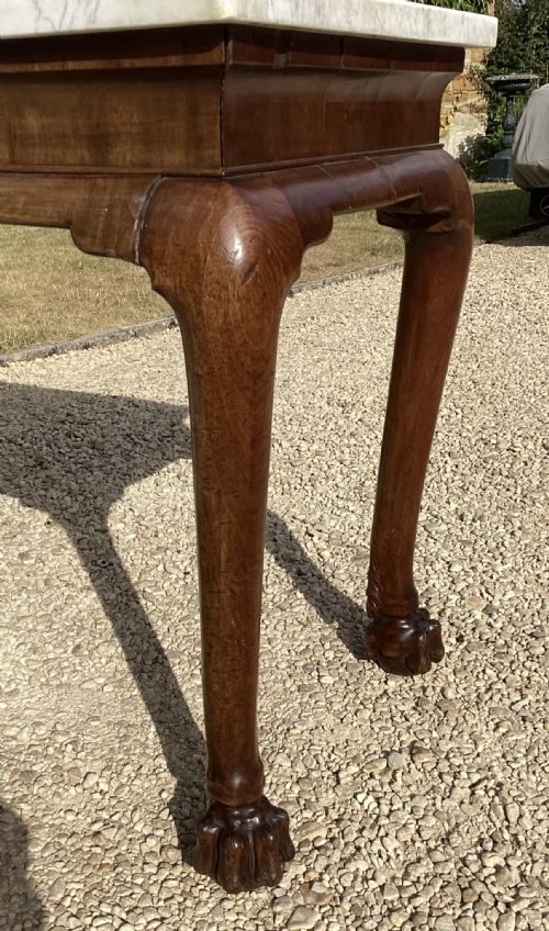 IMPRESSIVE 18TH CENTURY IRISH CONSOLE TABLE - ADDITIONAL PHOTO 17