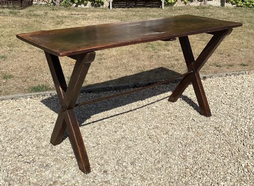 LARGE GEO III TAVERN TABLE - ADDITIONAL PHOTO 8