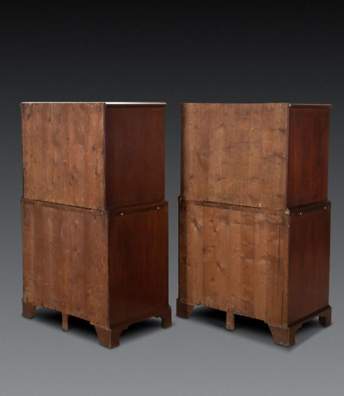 RARE PAIR OF GEO II CHEST ON CHESTS - ADDITIONAL PHOTO 13