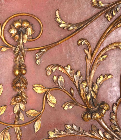 19TH CENTURY FRENCH CARVED WALL OVERDOORWALL PANEL - ADDITIONAL PHOTO 4