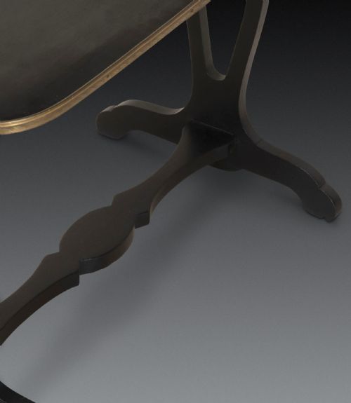 19TH CENTURY MARBLE TOP KIDNEY SHAPED TABLE - ADDITIONAL PHOTO 10