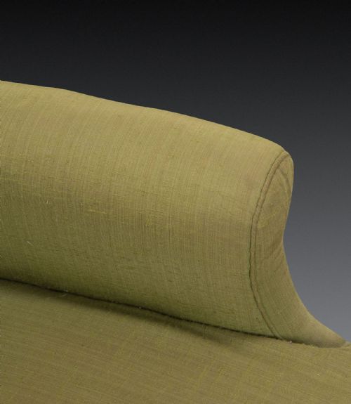 19TH CENTURY UPHOLSTERED EASY ARMCHAIR - ADDITIONAL PHOTO 7