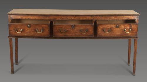 18TH CENTURY GEORGIAN ELM DRESSER - ADDITIONAL PHOTO 11
