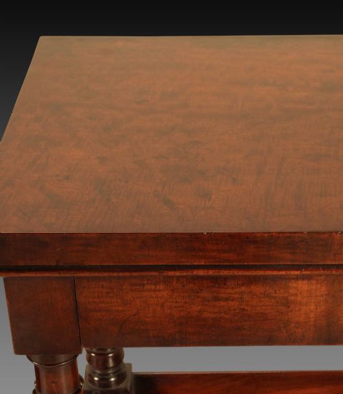 PAIR OF 19TH CENTURY MAHOGANY SIDE TABLES - ADDITIONAL PHOTO 2