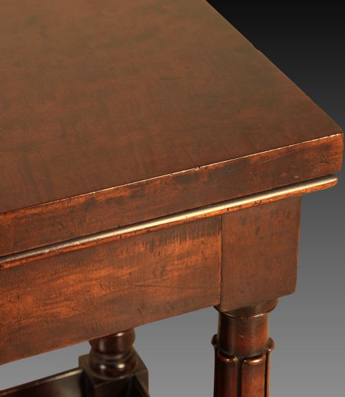 PAIR OF 19TH CENTURY MAHOGANY SIDE TABLES - ADDITIONAL PHOTO 10
