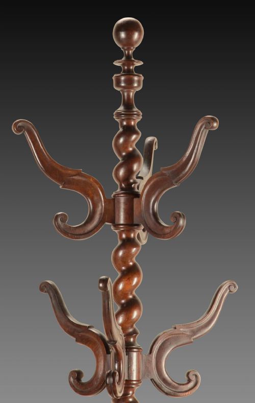 LARGE 19TH CENTURY CARVED HALL STAND - ADDITIONAL PHOTO 1