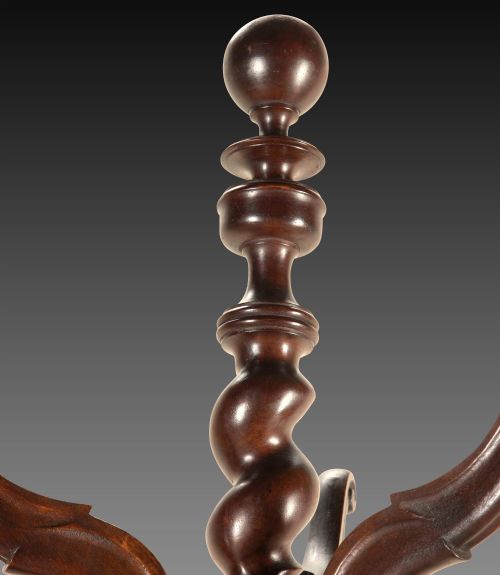 LARGE 19TH CENTURY CARVED HALL STAND - ADDITIONAL PHOTO 2