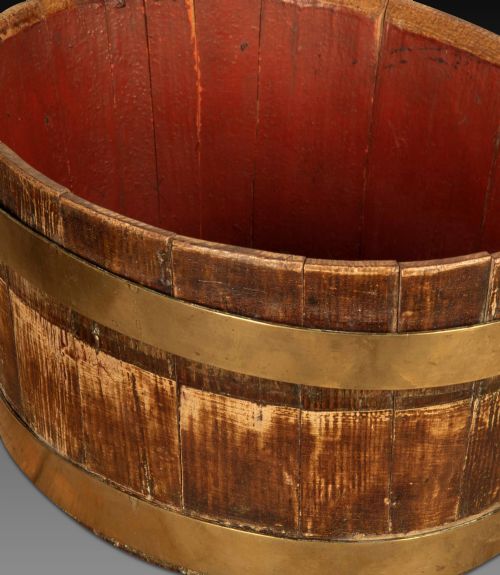 TWO 19TH CENTURY FOLK ART DECORATED BUCKETS - ADDITIONAL PHOTO 6