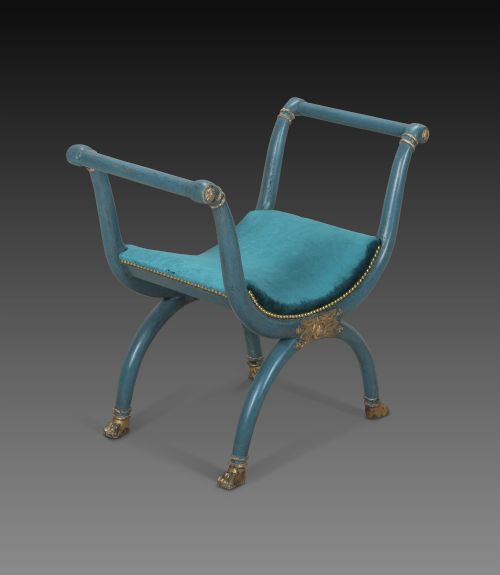 EARLY C19TH WINDOW SEATSTOOL - ADDITIONAL PHOTO 1