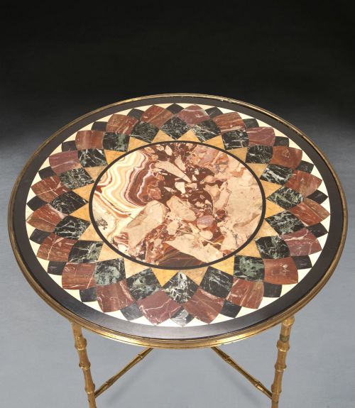 EARLY 19TH CENTURY SPECIMEN MARBLE OCCASIONAL TABLE - ADDITIONAL PHOTO 1